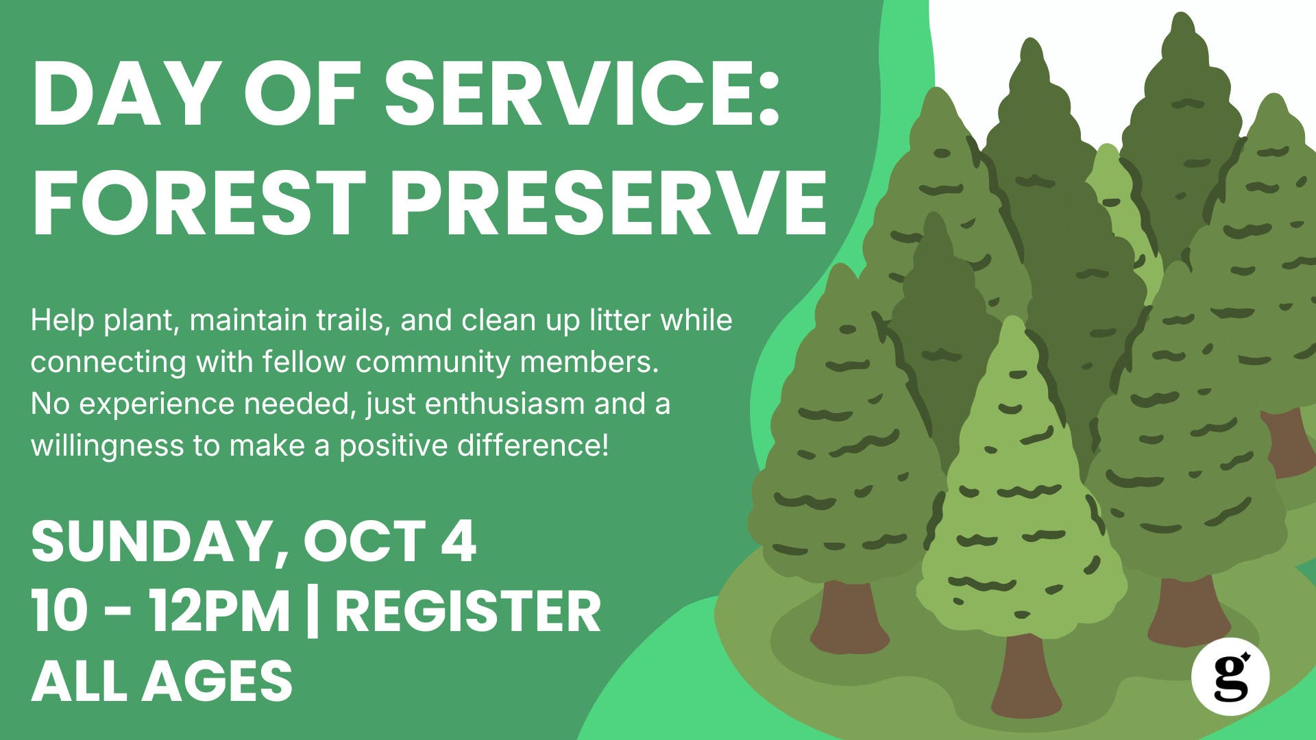 Day of Service: Forest Preserve