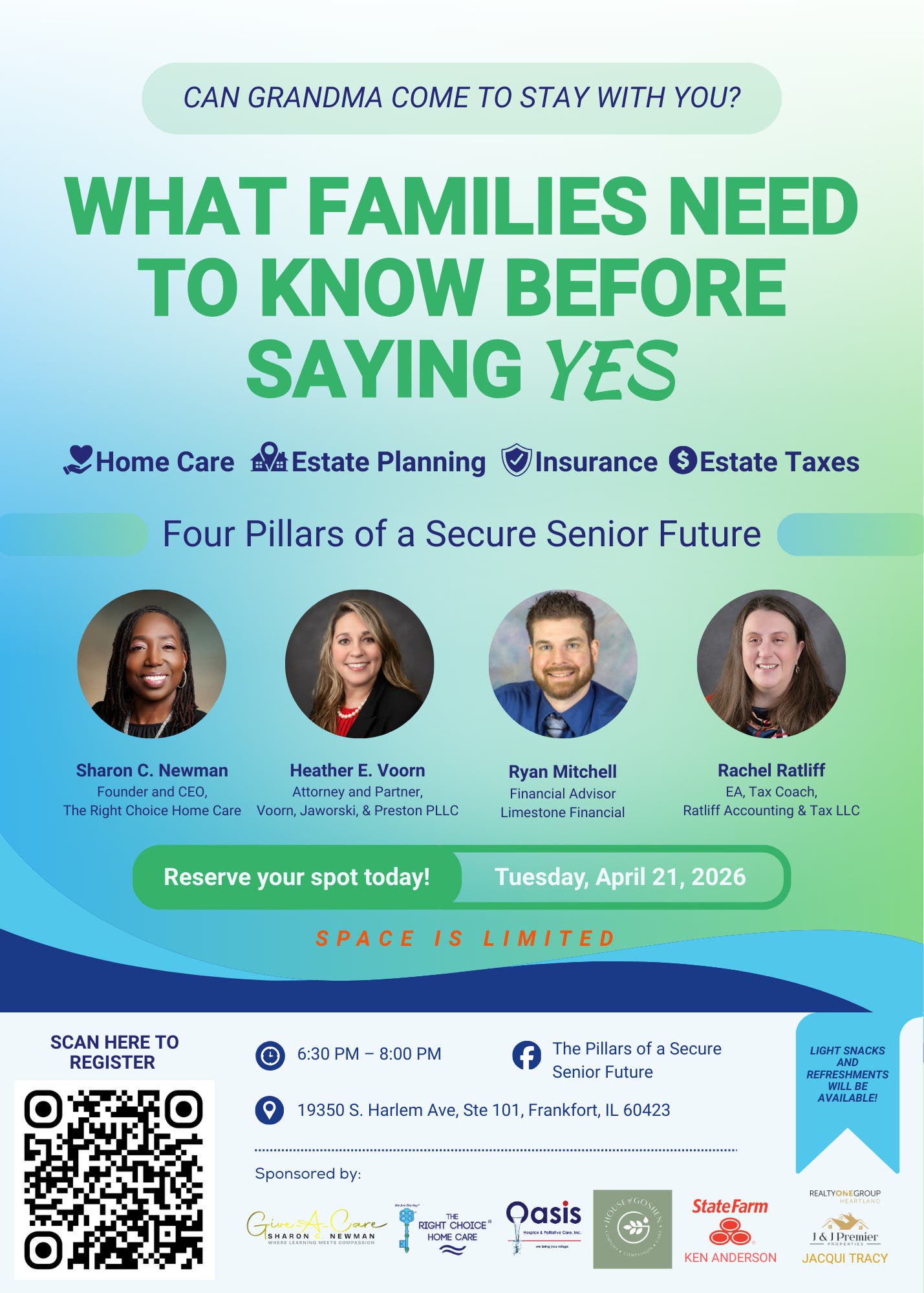 The Four Pillars of a Secure Senior Future