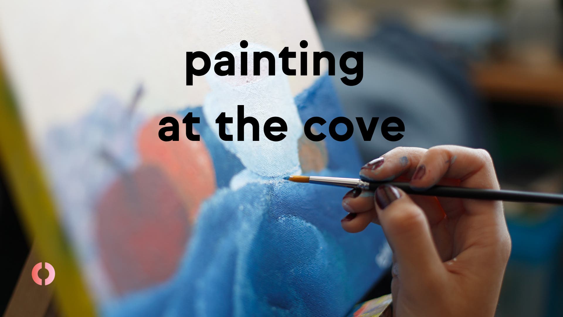 painting at the cove