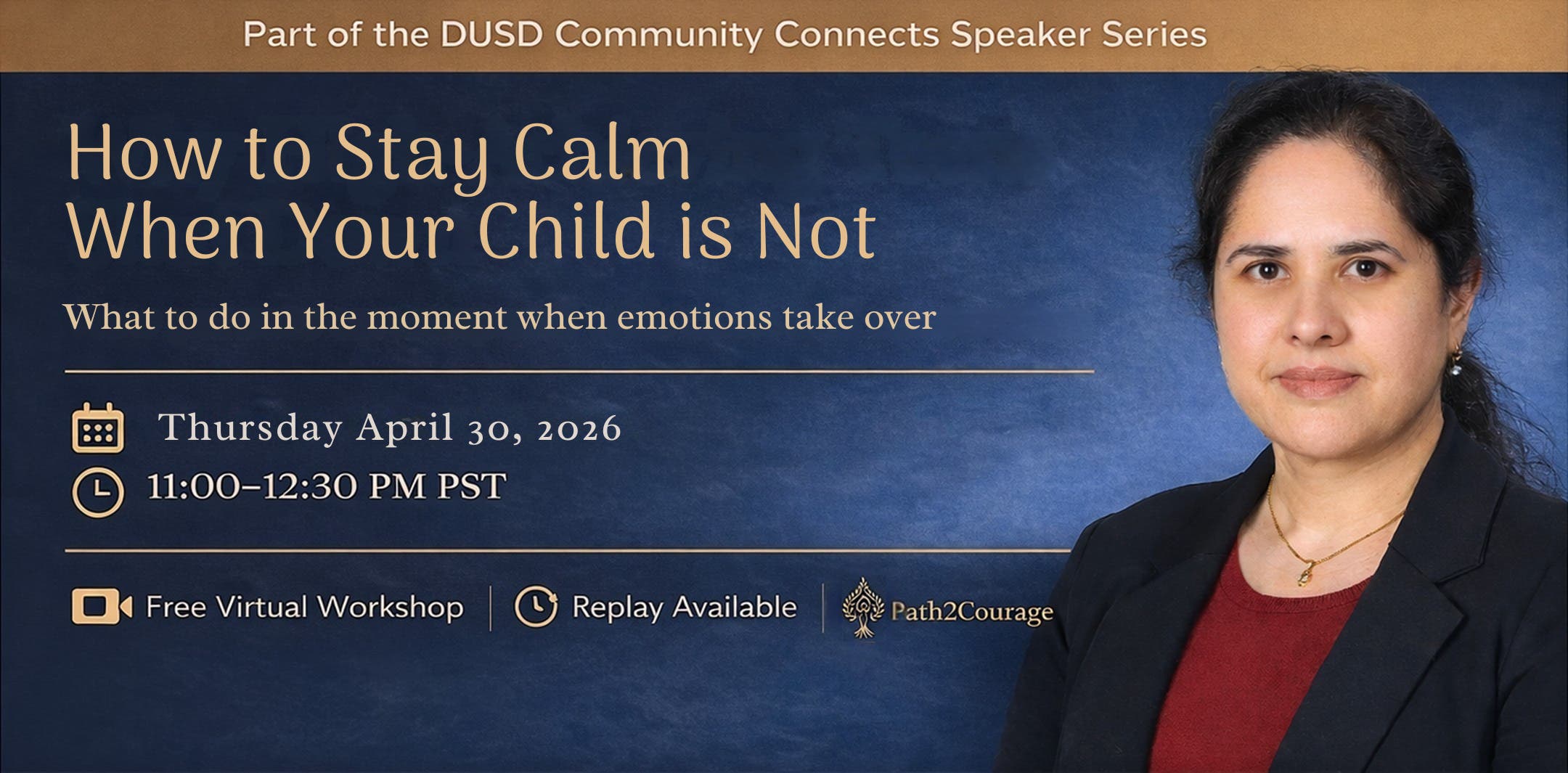 How to Stay Calm When Your Child is Not