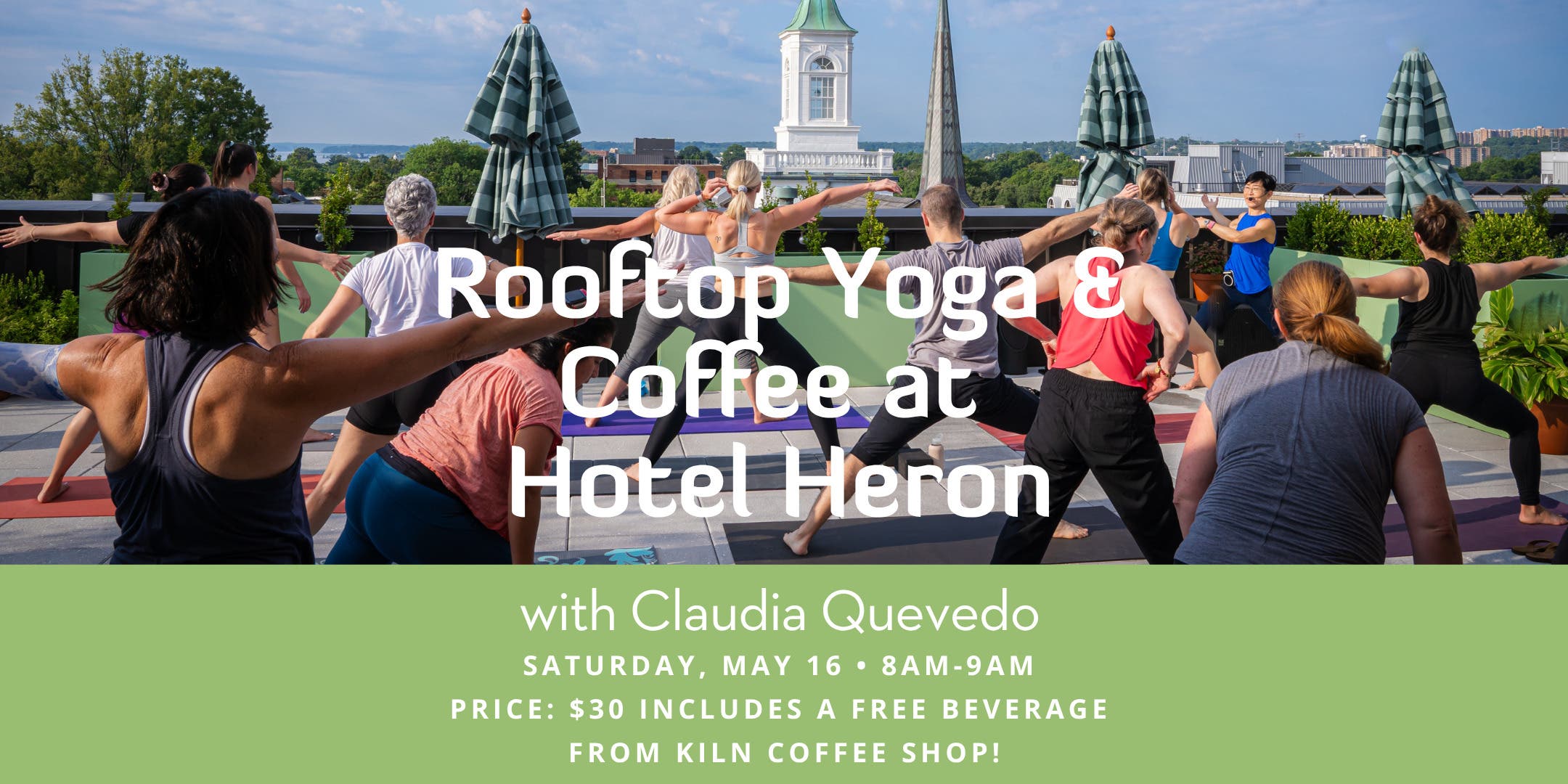 Rooftop Yoga & Coffee at Hotel Heron