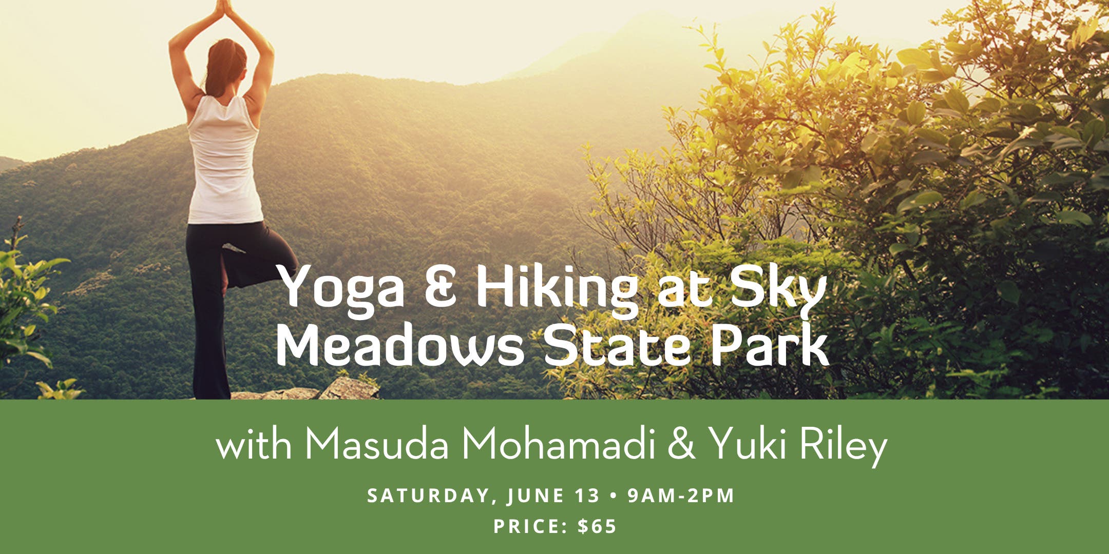 Yoga & Hiking with Radiance Yoga at Sky Meadows State Park
