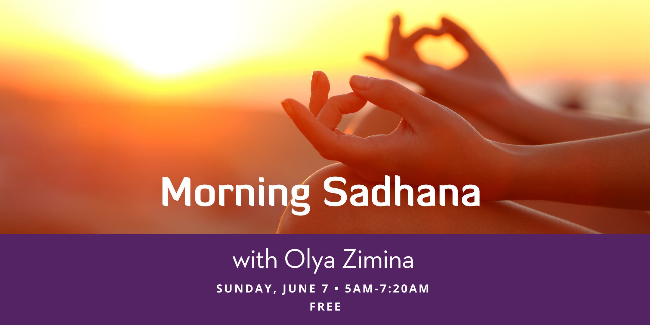 Aquarian Morning Sadhana - Free Class at Radiance Yoga