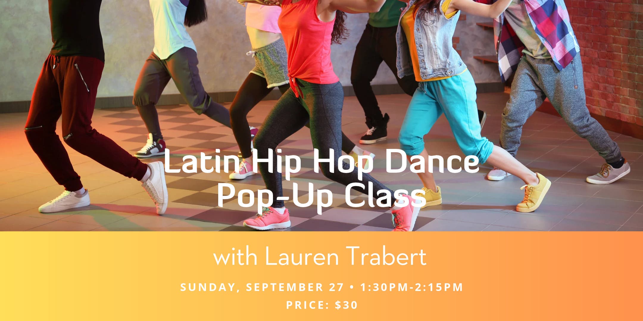 Latin Hip Hop Dance Pop-Up - $30