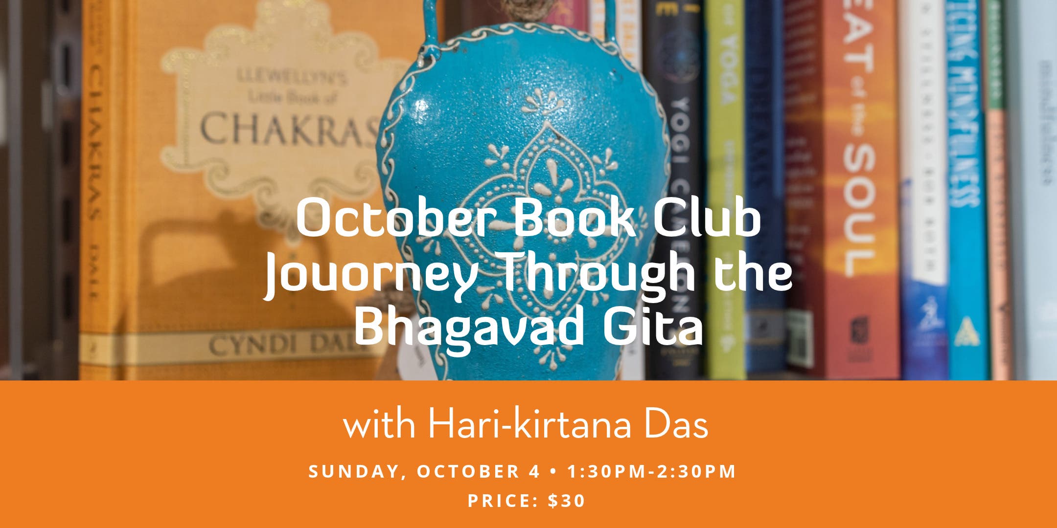 Radiance Yoga October Book Club with Hari-kirtana das - $30