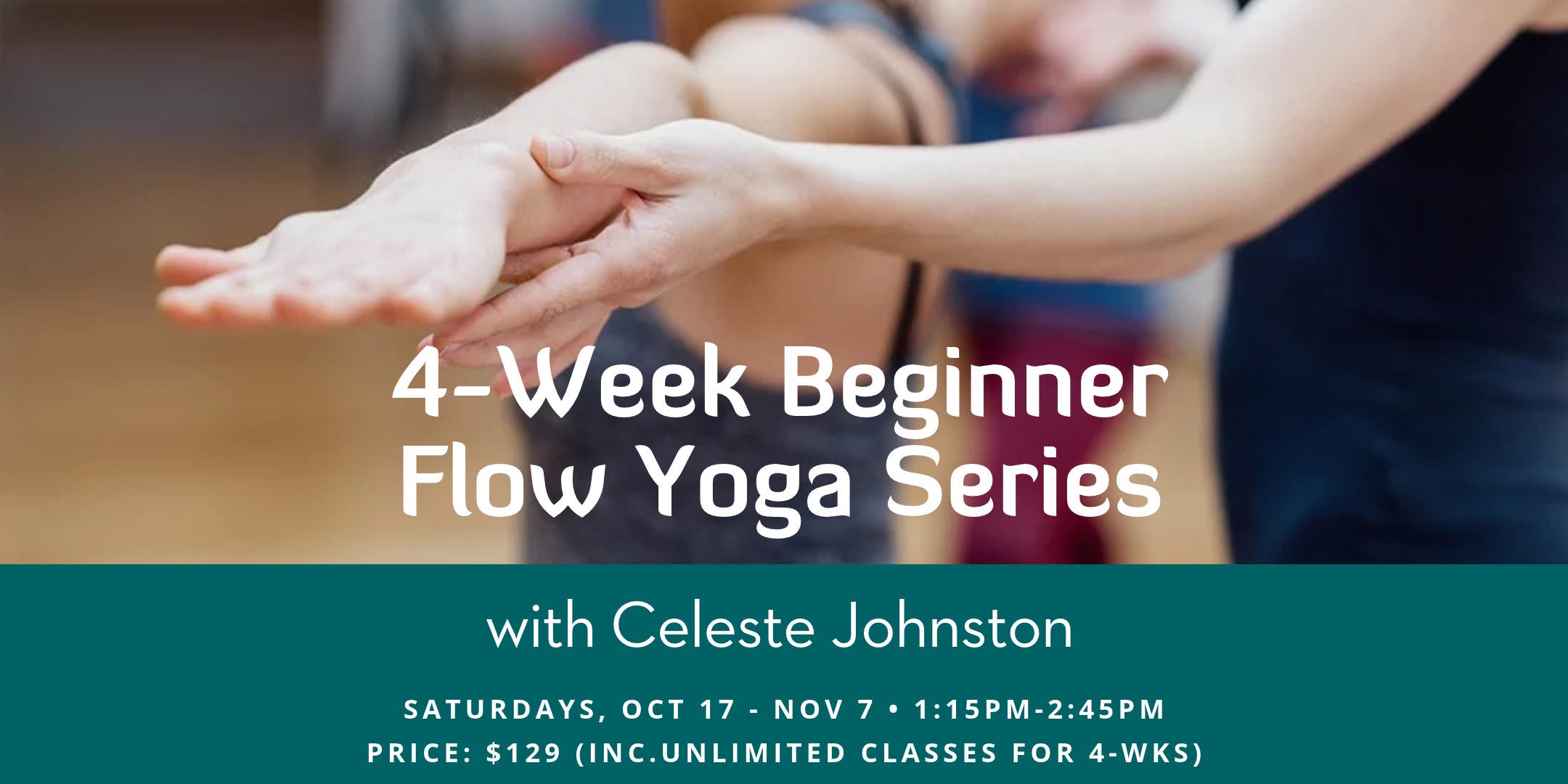 4-Week Beginner Flow Series - $129 