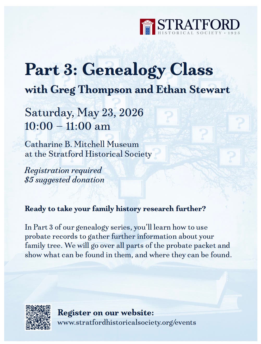 Part 3: Genealogy Class with Greg Thompson and Ethan Stewart