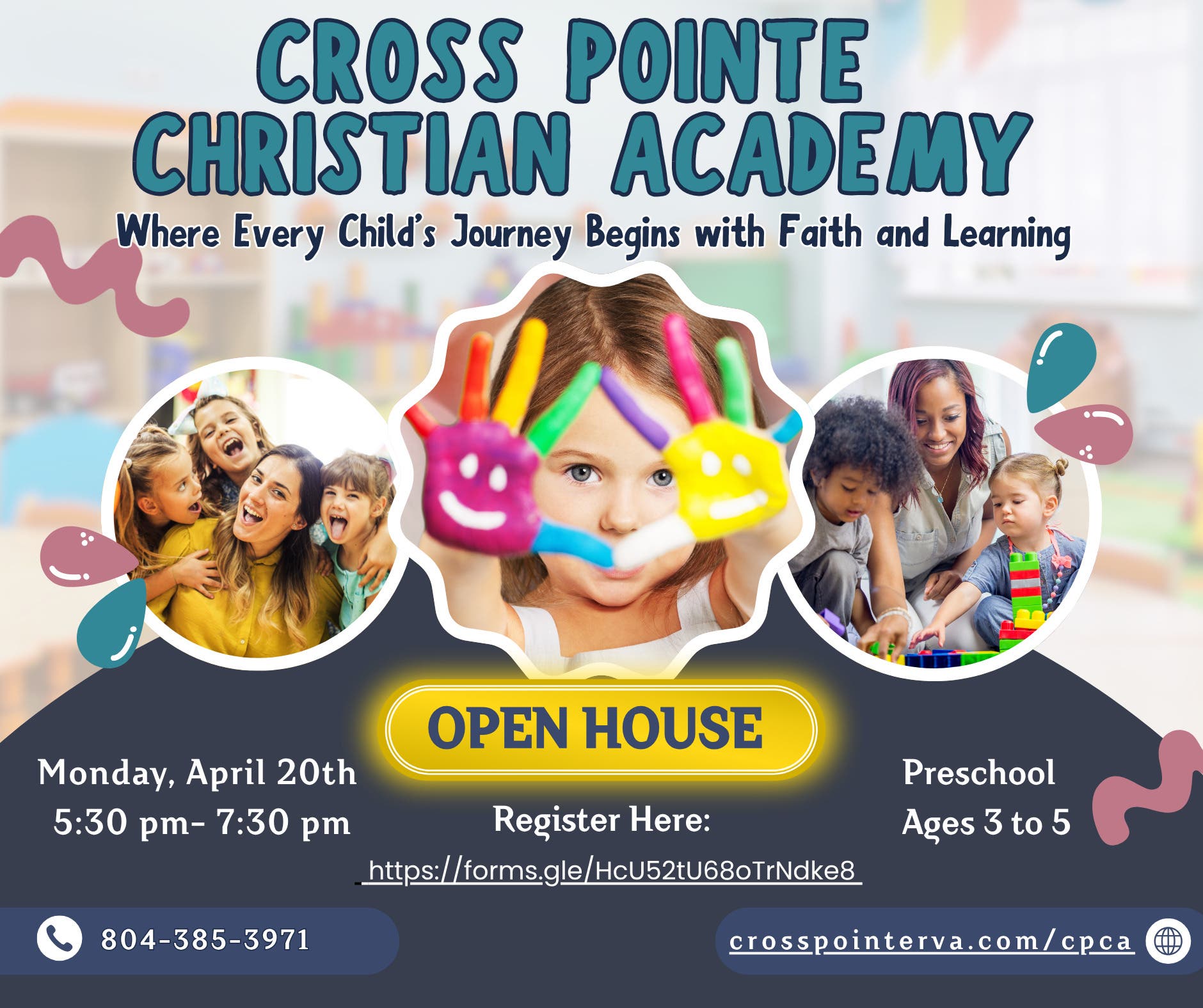 Preschool Open House | Cross Pointe Christian Academy