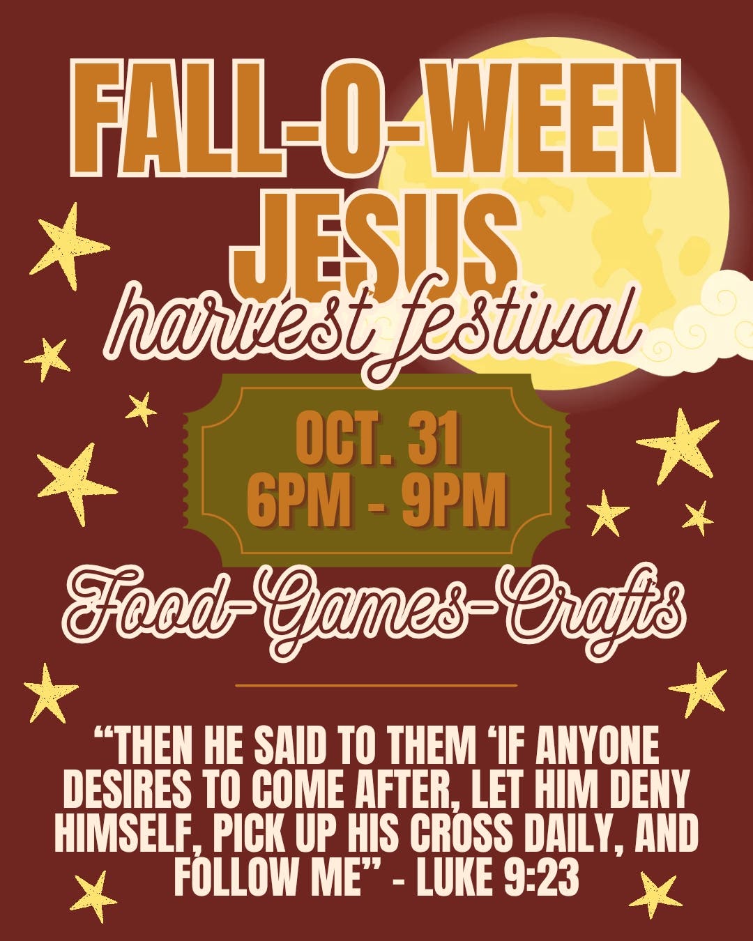 Fall-O-Ween Jesus Harvest Festival
