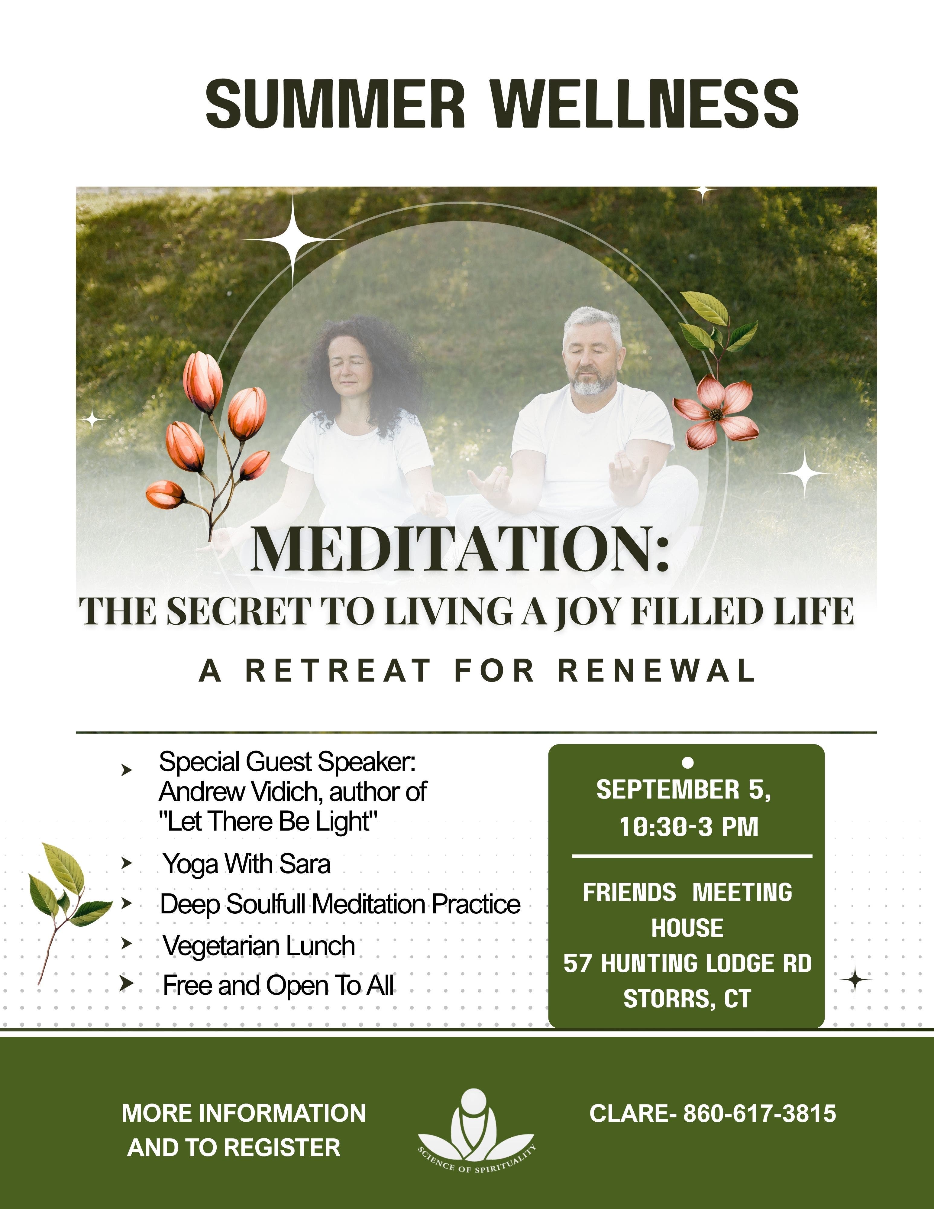 Meditation: The Secret to Living a Joy Filled Life
