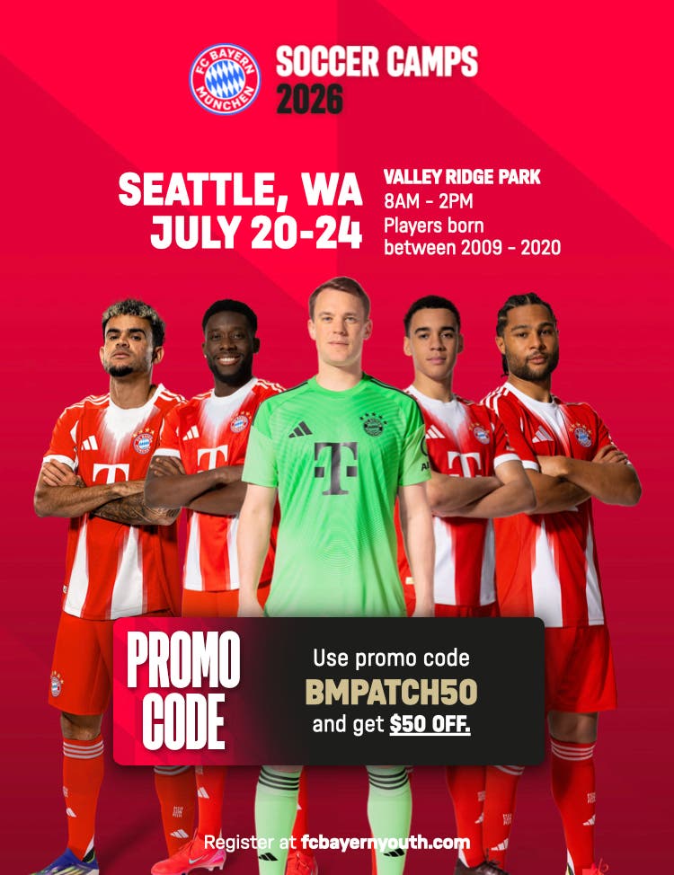 FC Bayern Soccer Camps - Seattle, WA (July 20-24)