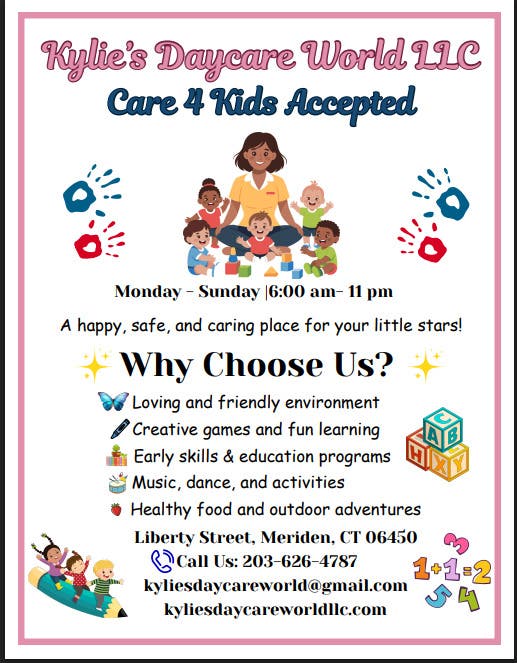 Open Enrollment Now Available at Kylie’s Daycare World!
