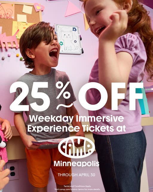 CAMP Minneapolis x Bluey’s Backyard – Spring Special