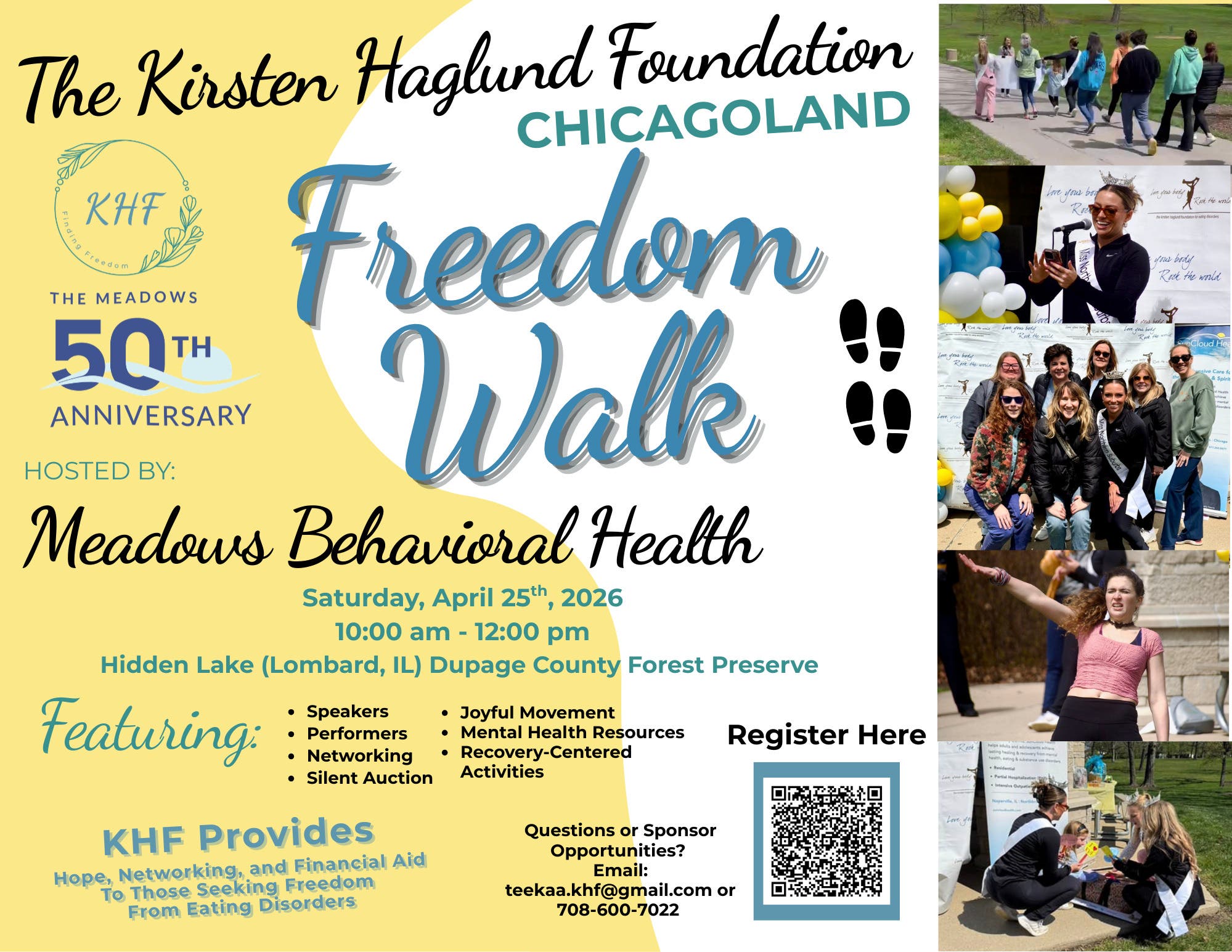 The Kirsten Haglund Foundation Chicagoland Freedom Walk