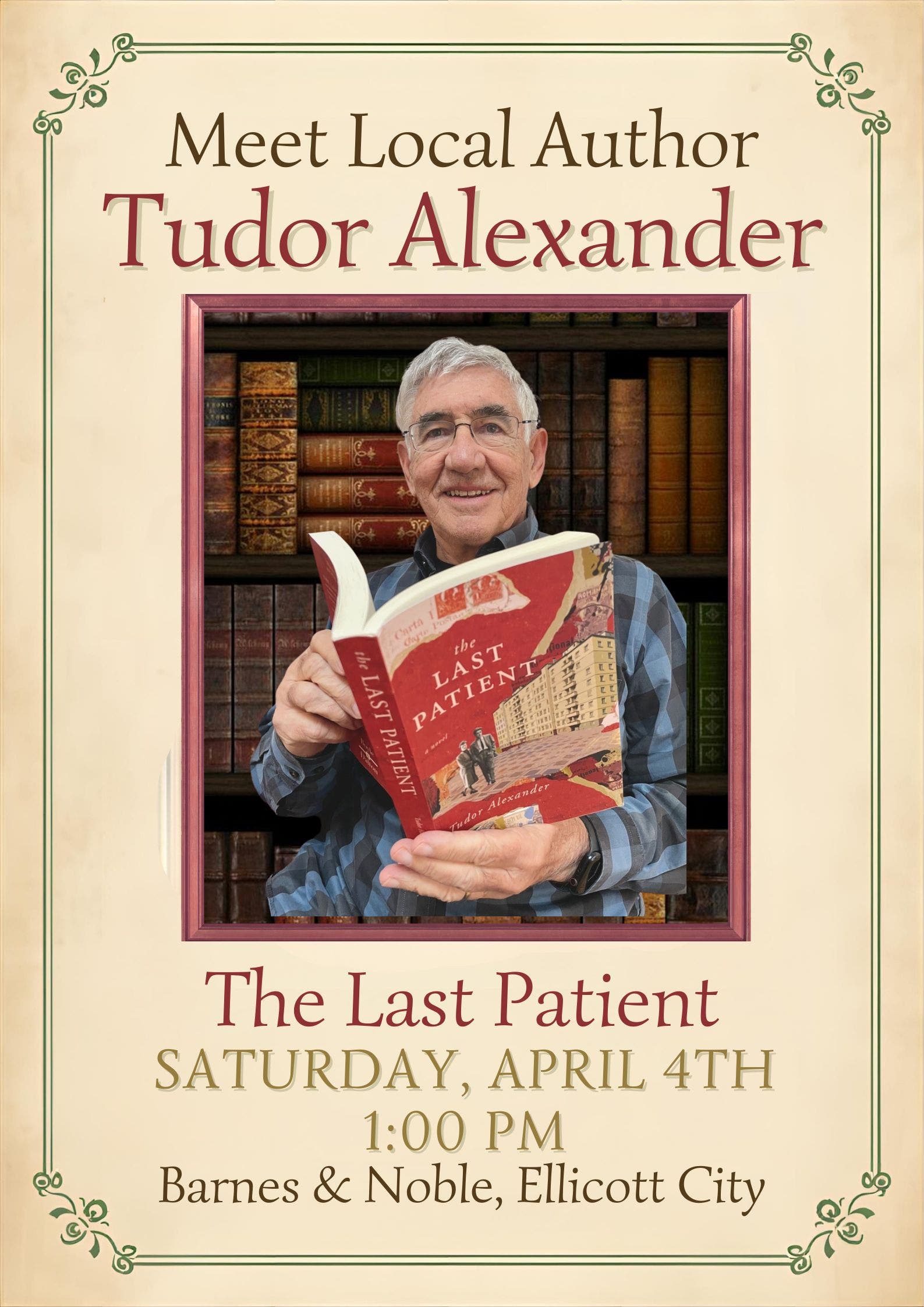 Meet Local Author Tudor Alexander