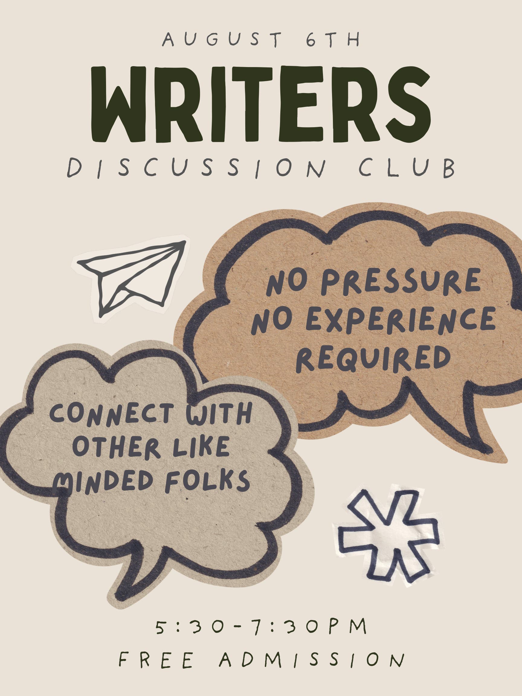 Writers Discussion Club