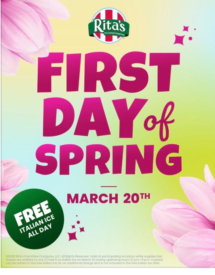 Rita's First Day Of Spring