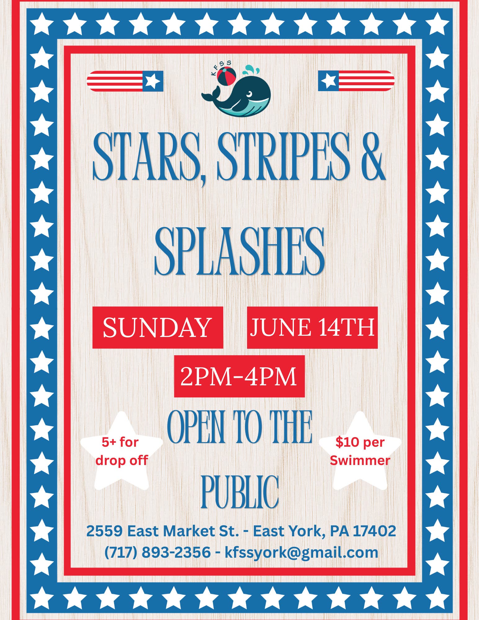 Stars, Stripes & Splashes