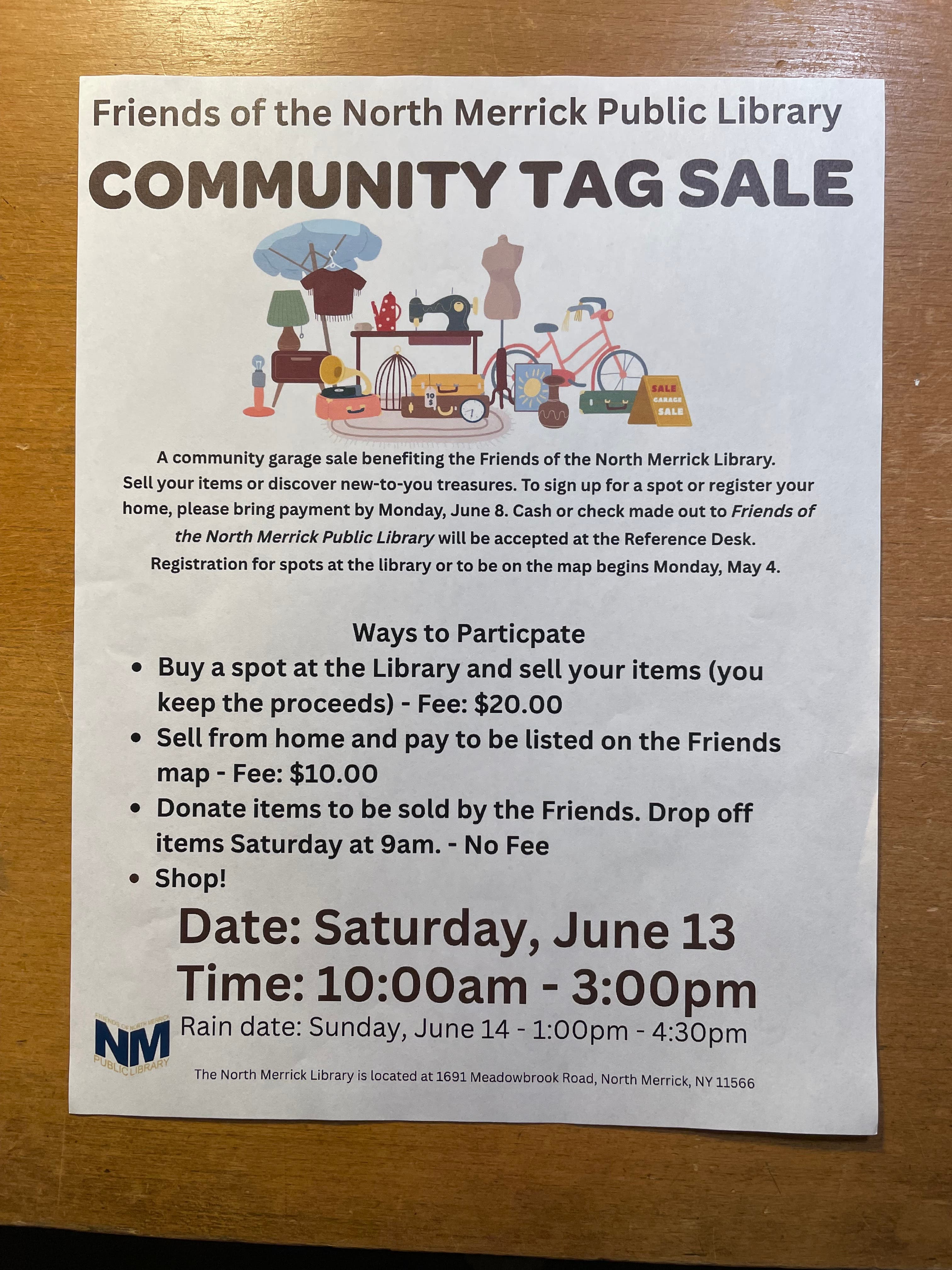 Community Tag Sale