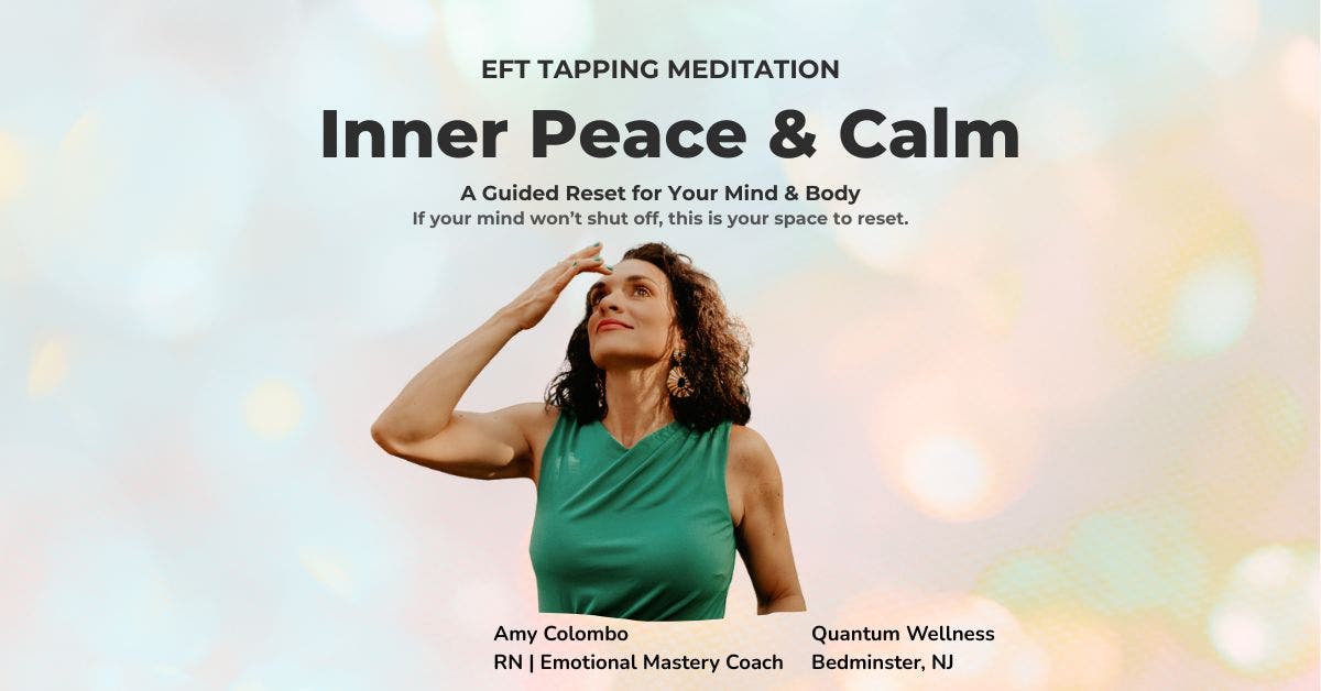Inner Peace & Calm: Guided Meditation for Stress Relief (EFT Tapping)