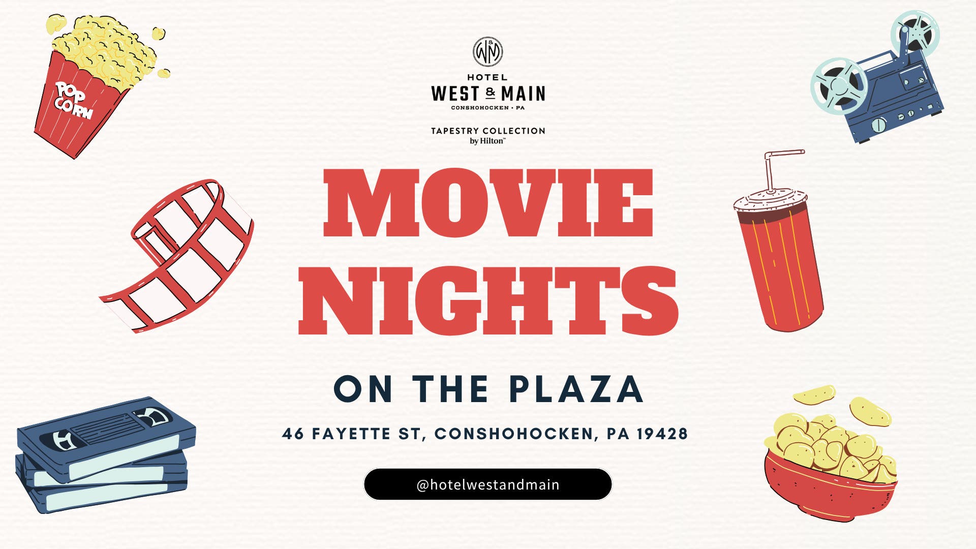Movie Nights at Hotel West & Main