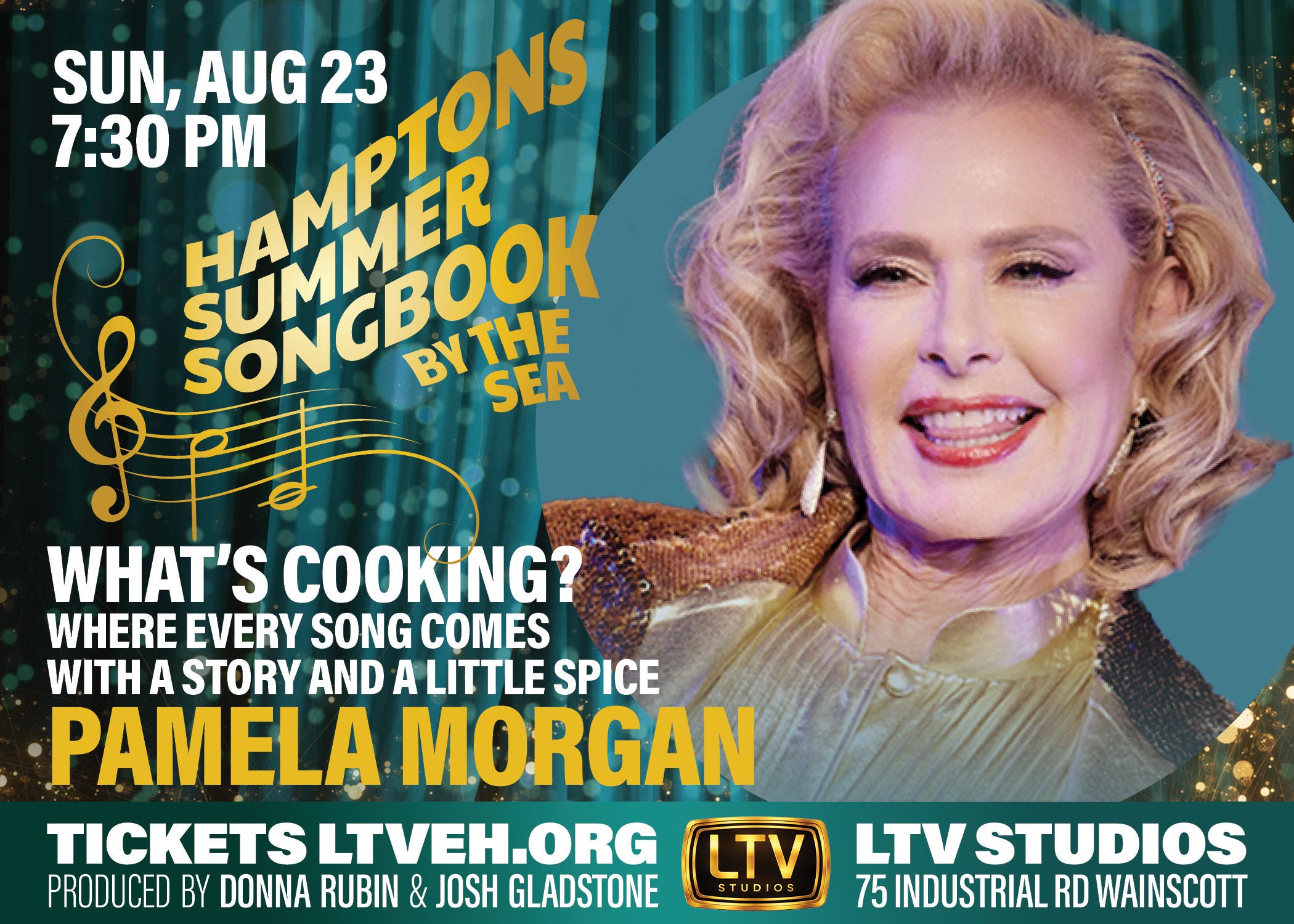 Hamptons Summer Songbook: What's Cooking? With Pamela Morgan