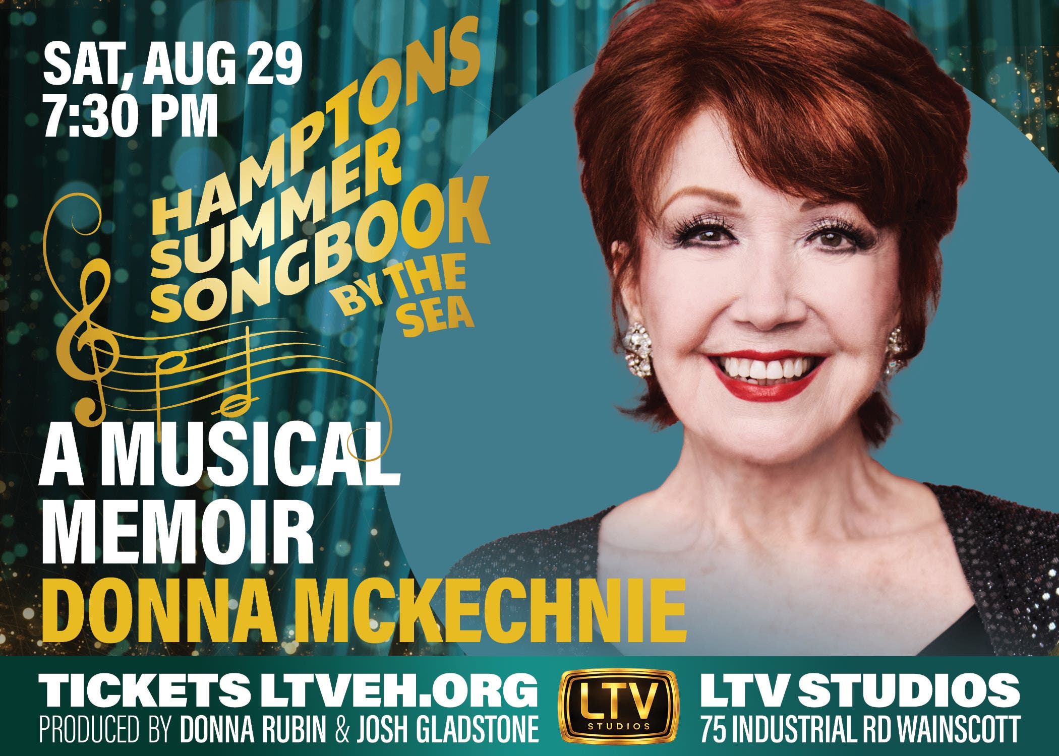 Hamptons Summer Songbook: A Musical Memoir With Donna McKechnie