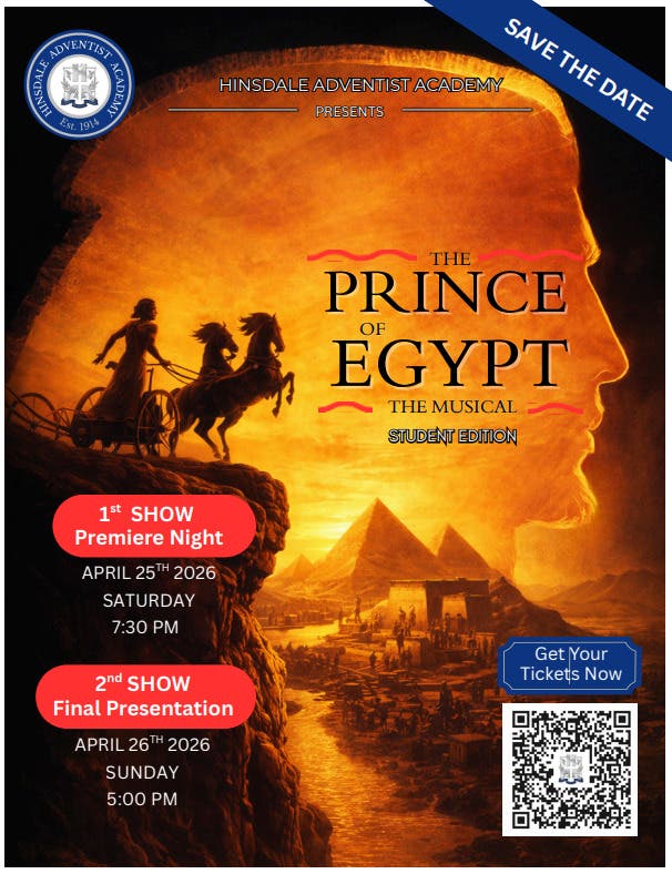 Apr 26 | HAA Student Musical: The Prince of Egypt | Hinsdale, IL Patch