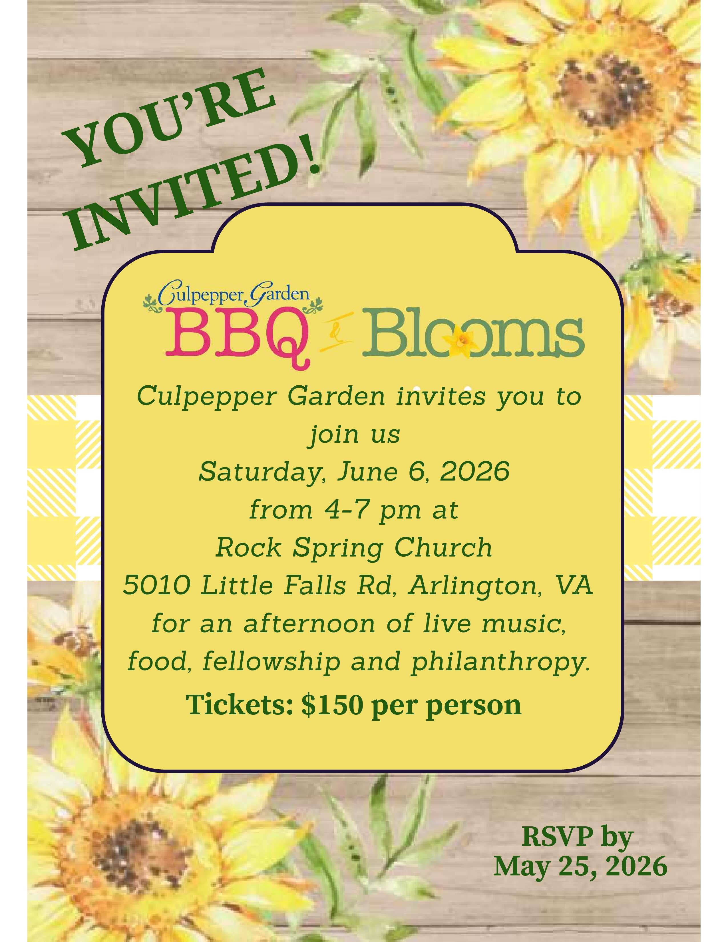 BBQ & Blooms