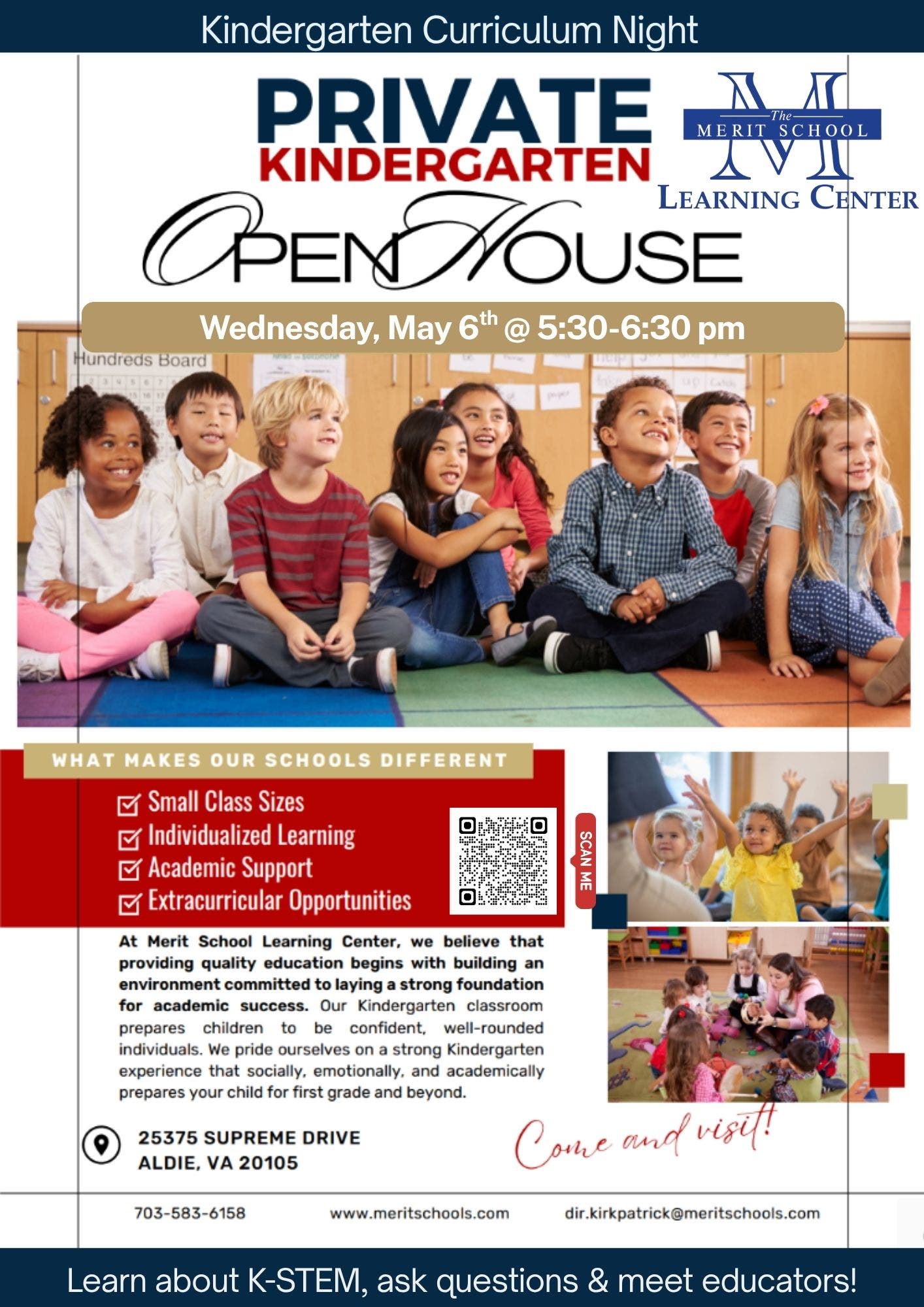 Private Kindergarten Open House