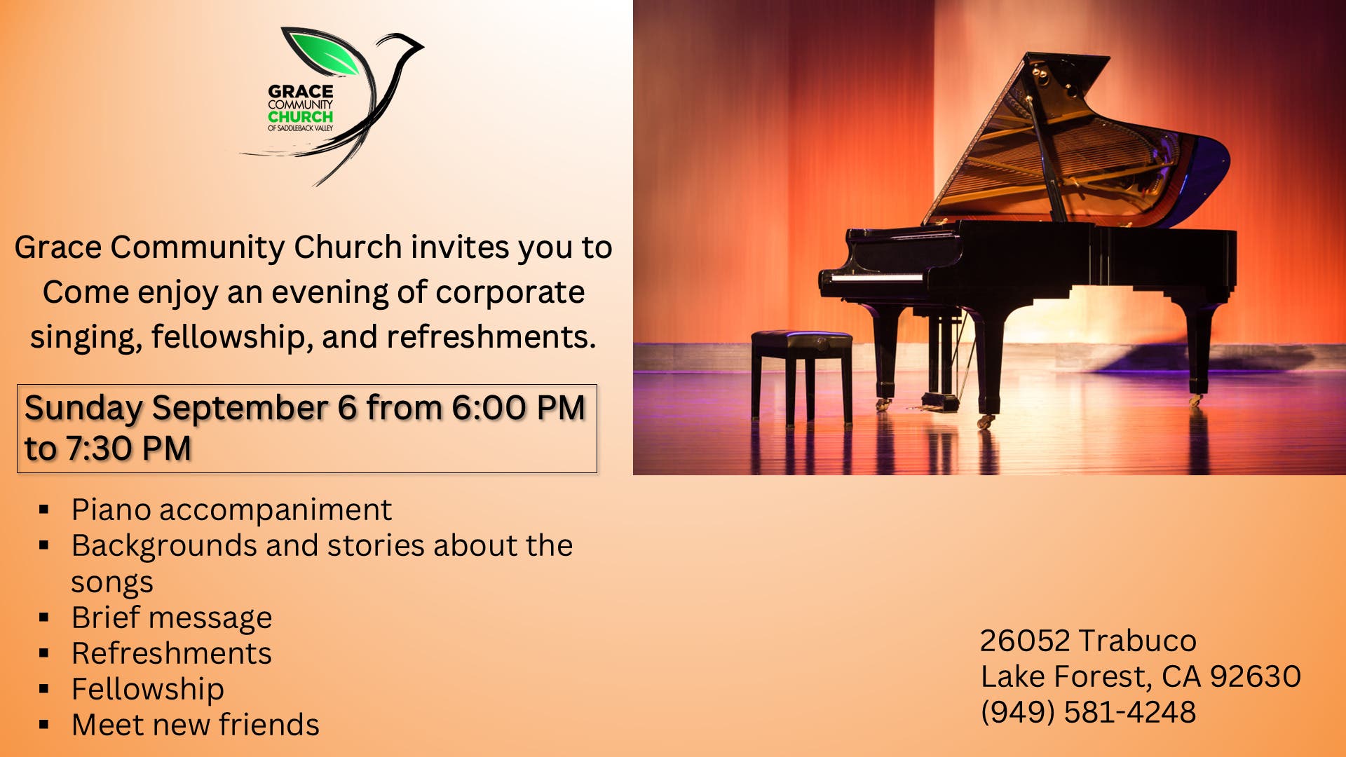                                                      Hymn Sing 