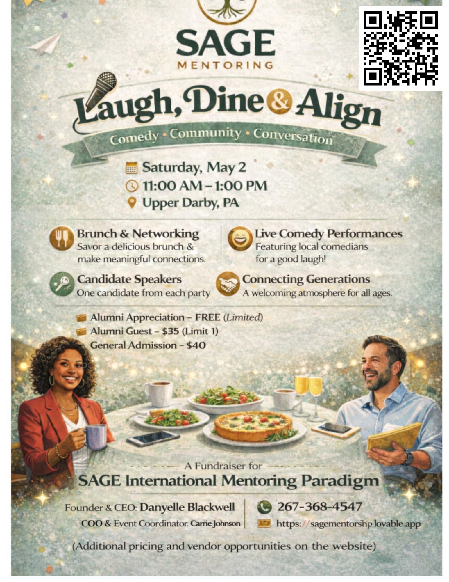 Laugh, Dine & Align