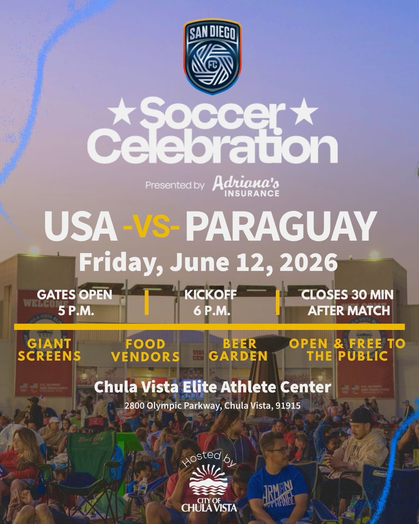 SDFC Soccer Celebrations hosted by City of Chula Vista