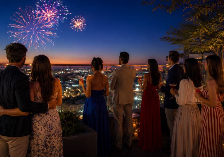 Red, White & Rooftop 