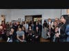 The crowd during remarks at the opening reception for #WeAreGreekWarriors at Hellenic Museum of Michigan.