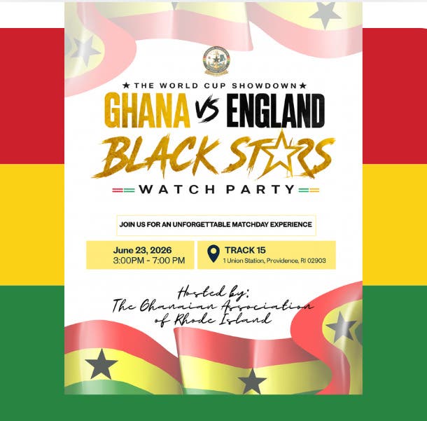Ghana Black Stars- Watch Party!