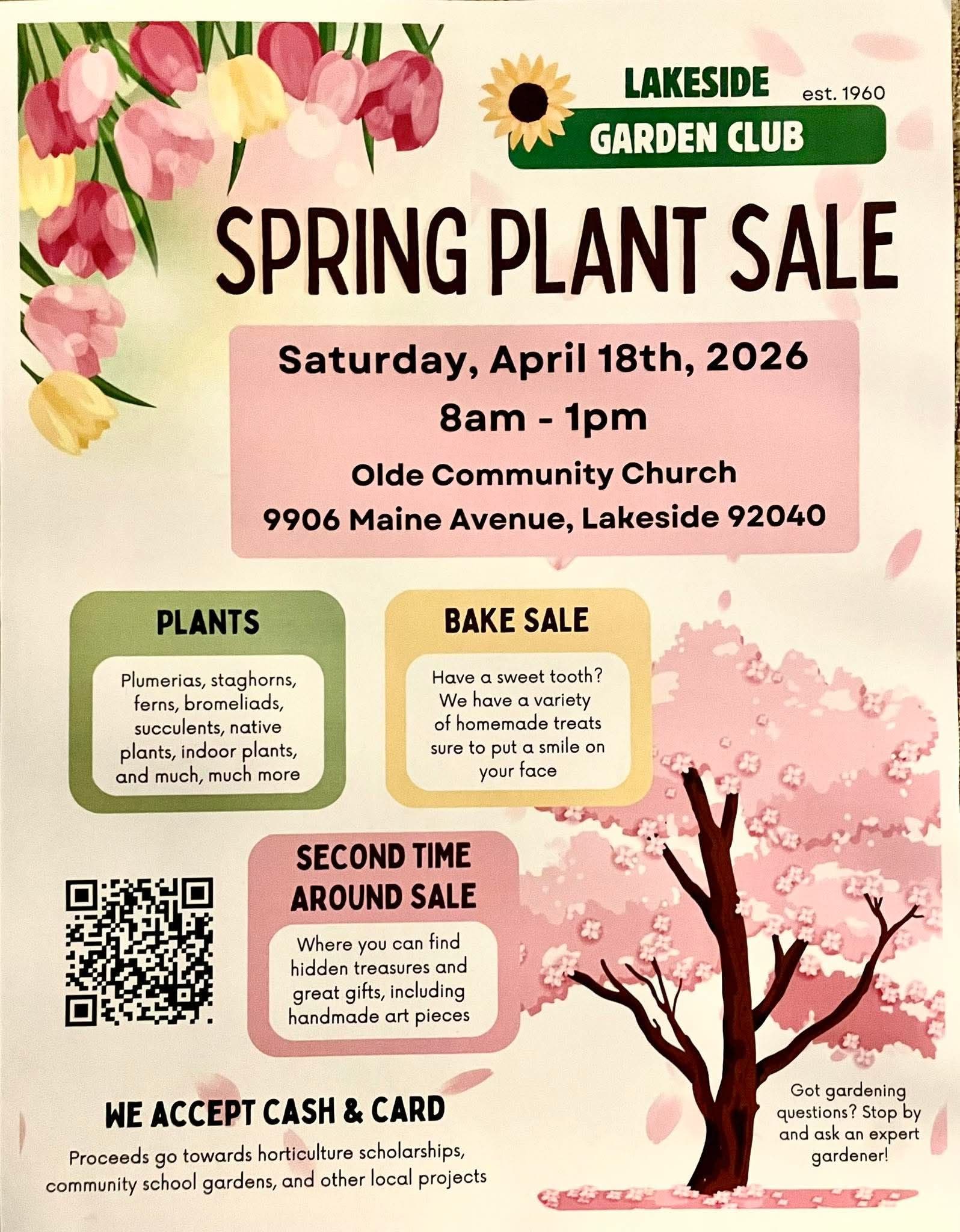 Spring Plant Sale