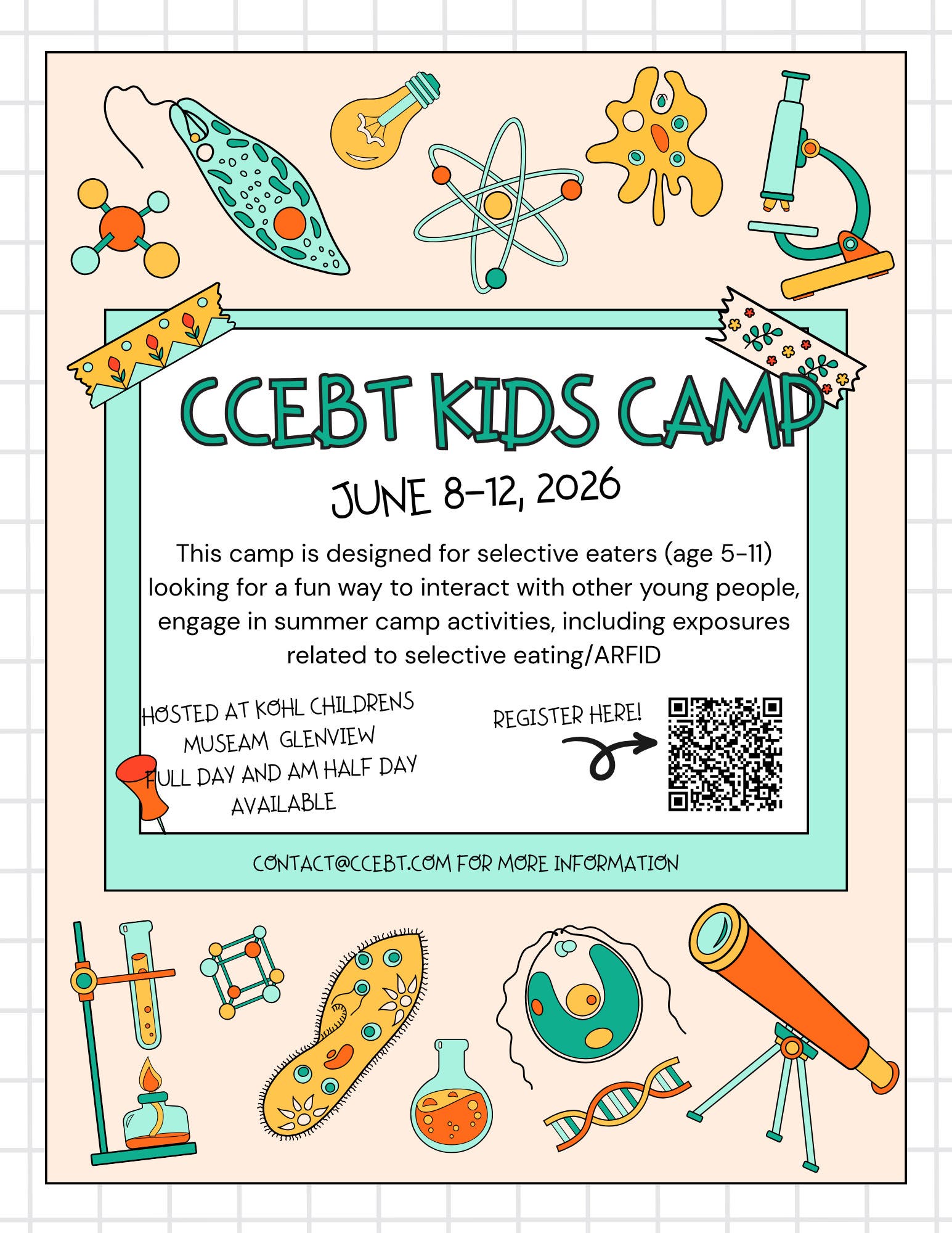 CCEBT Kids Camp for Selective Eaters/ARFID 