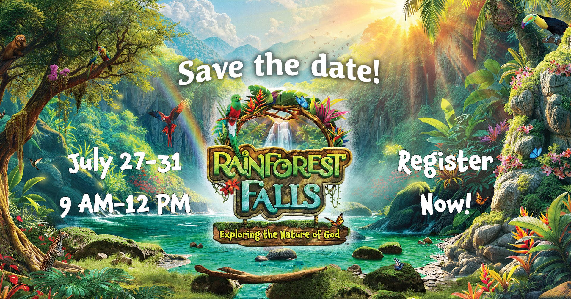 Rainforest Falls Vacation Bible School at St. Michael Lutheran Church