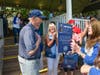 The Storehouse Community Center CEO Candace Winslow Honors Denny Mosseller as the 2026 Volunteer of the Year at The Storehouse Volunteer Appreciation Event at Riders Field