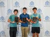 David Huerta Award Recipients: Alberto Ramos Hinojosa, Javier Alonso, and Lucas Gonzales. These awards are presented annually to students who not only complete the highest number of volunteer hours, but also exemplify The Storehouse’s values of service an