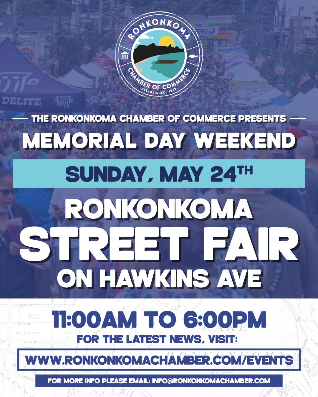 2026 Ronkonkoma Chamber Memorial Day Street Fair