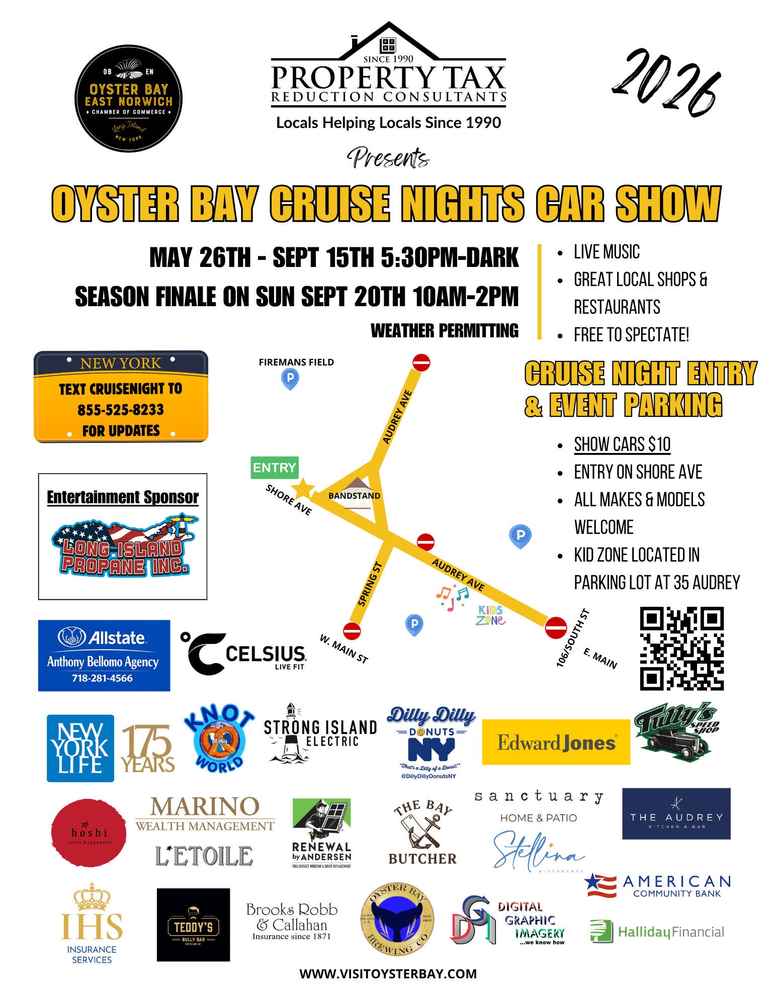 Oyster Bay Cruise Nights Car Show