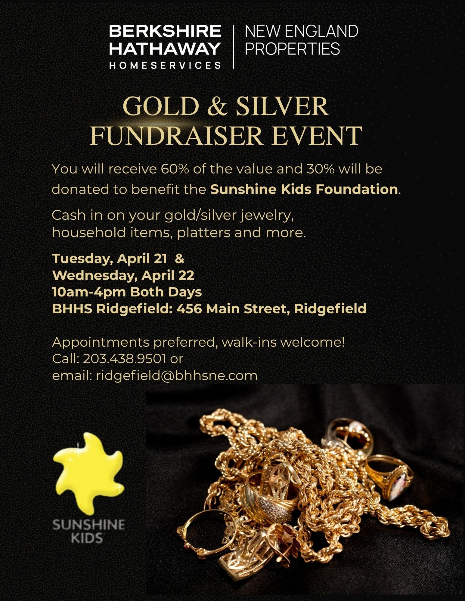 Gold & Silver Fundraiser Event