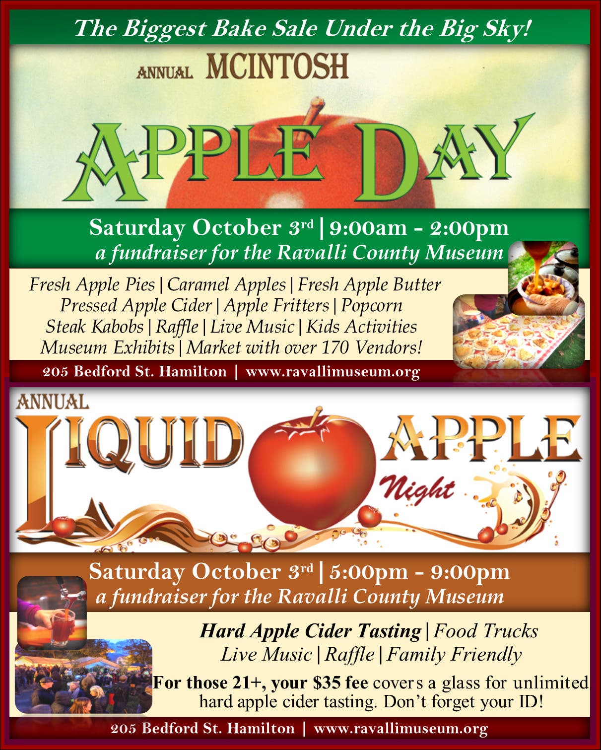 Annual Mcintosh Apple Day & Liquid Apple Night