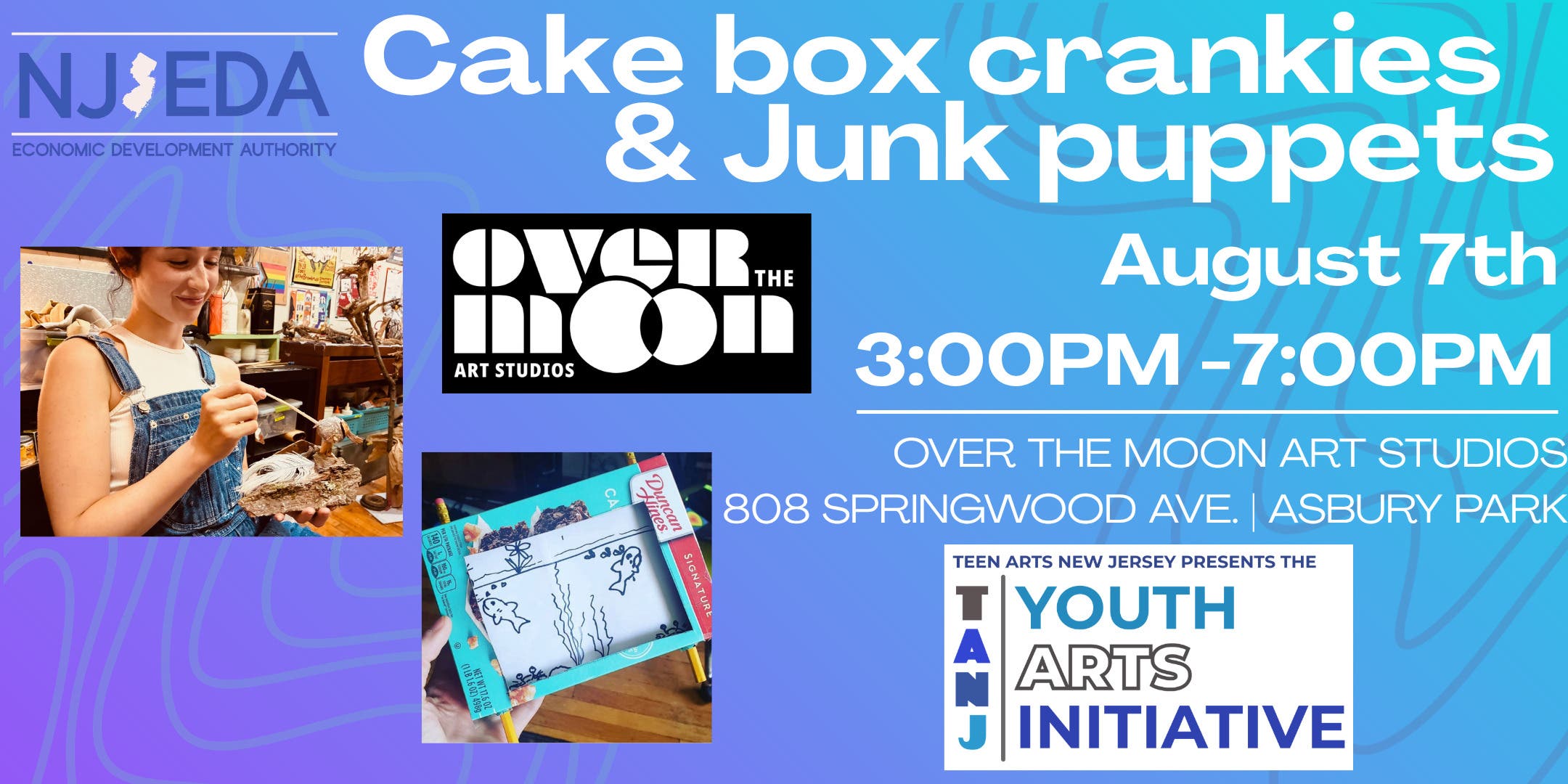 Cake Box Crankies & Junk Puppets for TEENS