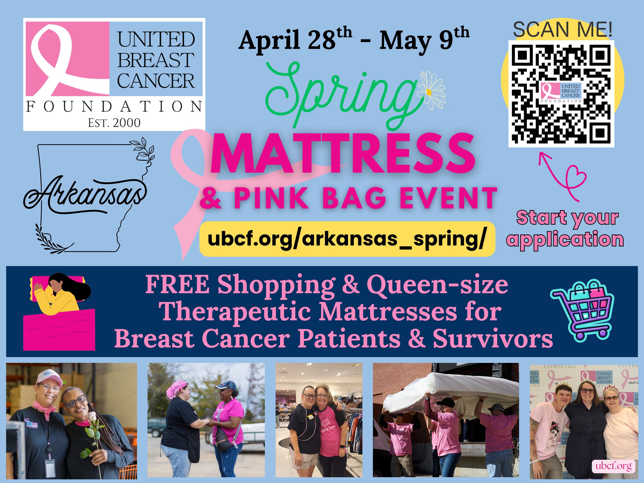 Spring Mattress & Pink Bag Event 