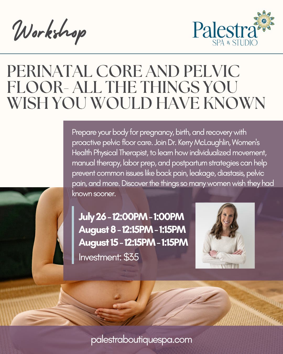 Perinatal Core And Pelvic Floor- All The Things You Wish You Would Have Known