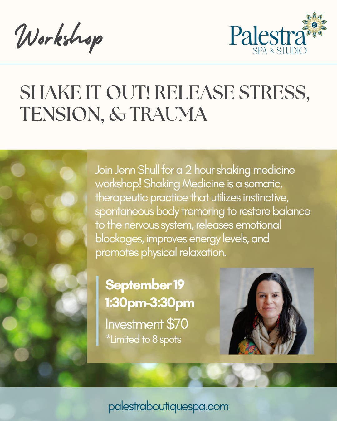 Shake It Out! Release Stress, Tension, & Trauma