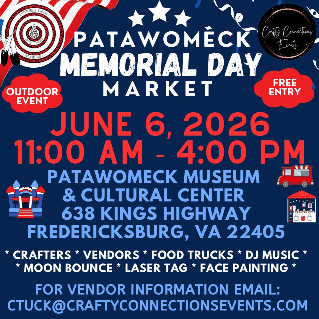 Patawomeck Memorial Day Market